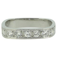 Art Deco Half-Eternity Diamond Ring