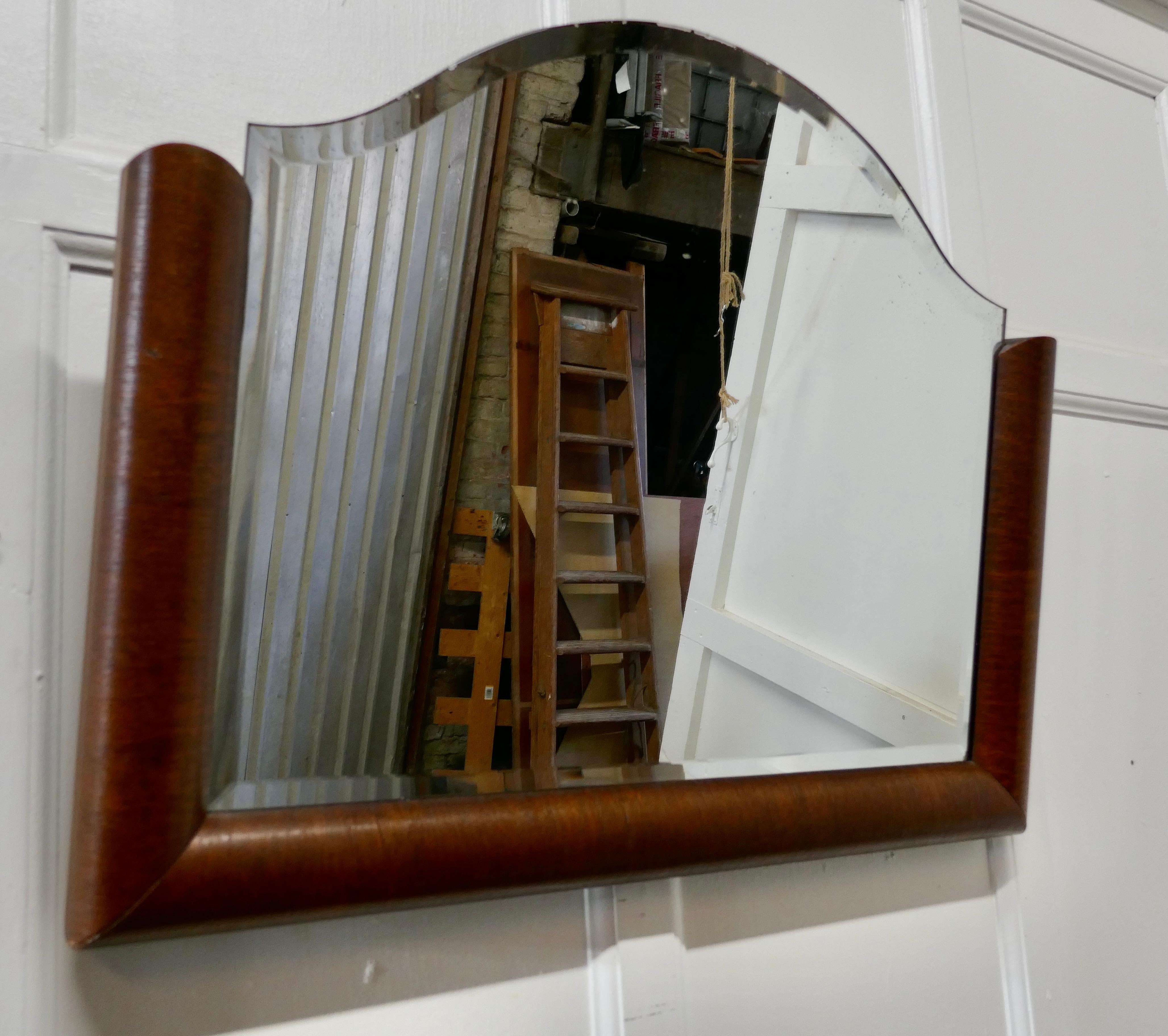 mahogany mirror frame