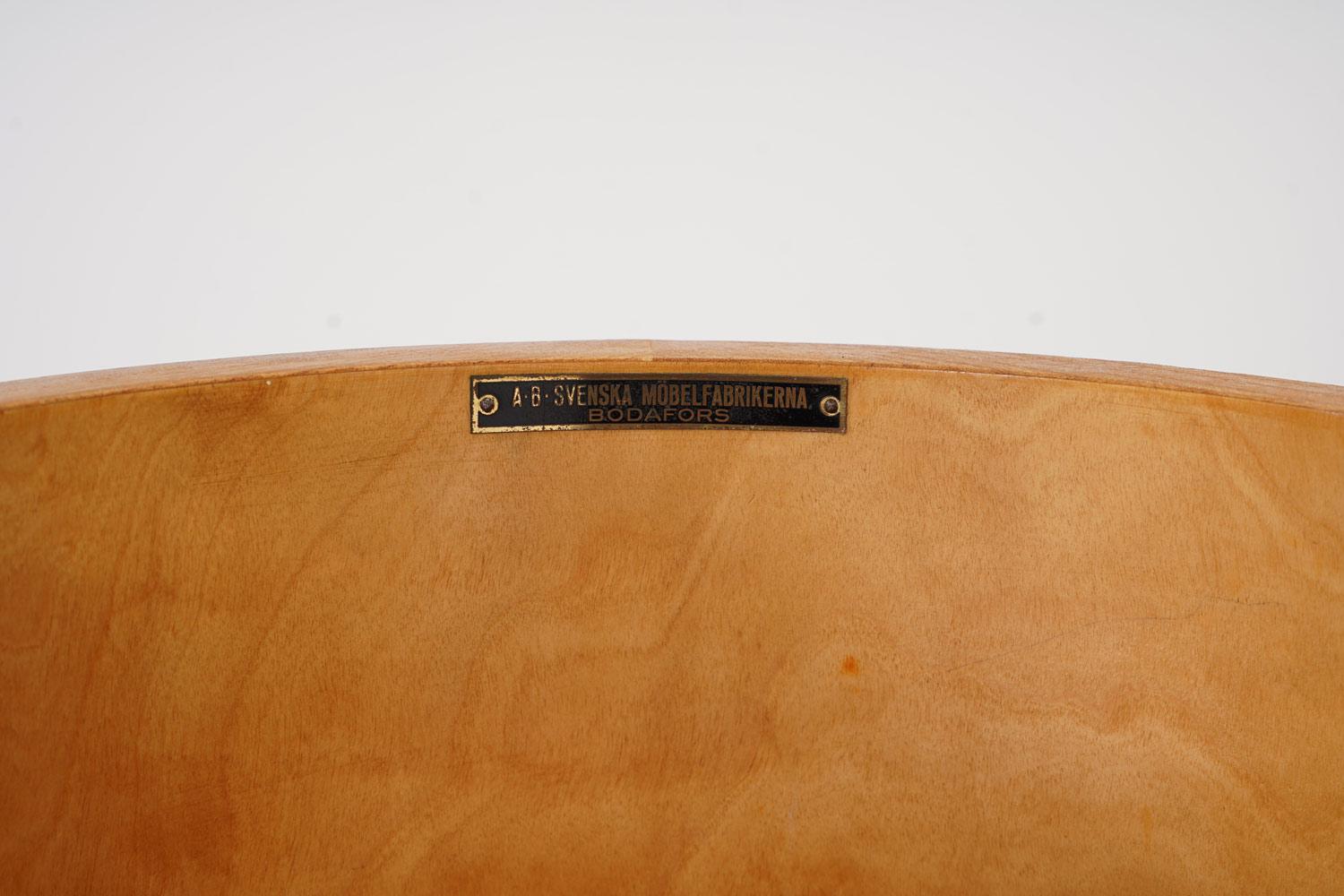 Art Deco Hallway Console by Axel Larsson for Bodafors For Sale 3