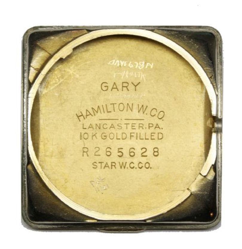 Hamilton Montre Art Déco pour homme en or 10 carats remplie, c1951, récemment entièrement révisée 7