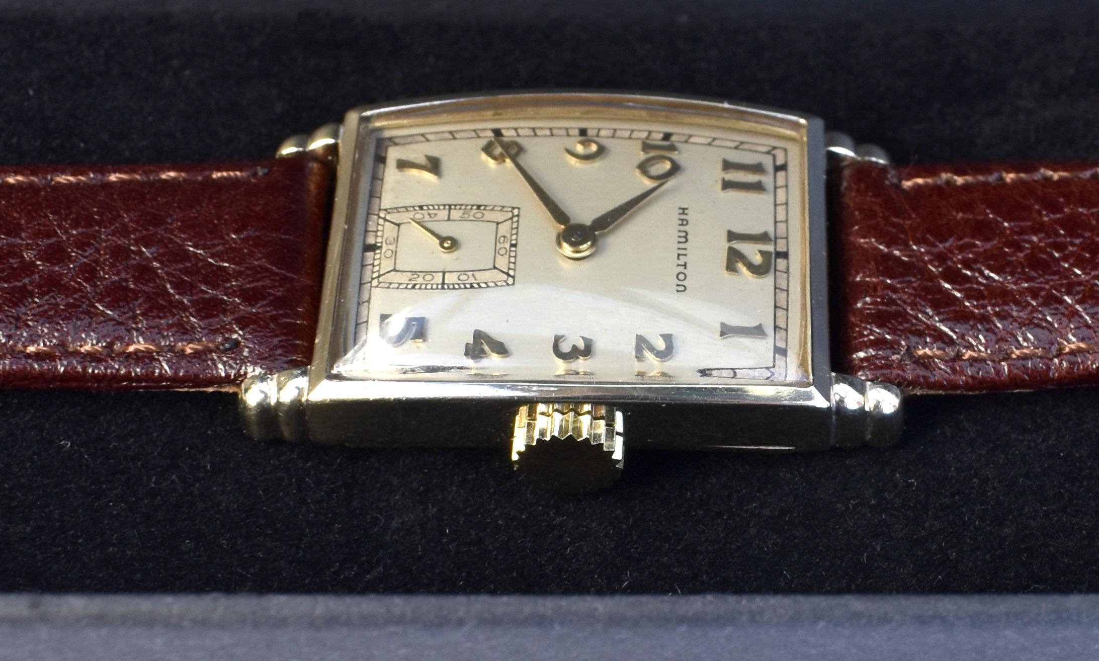 hamilton rectangle watch