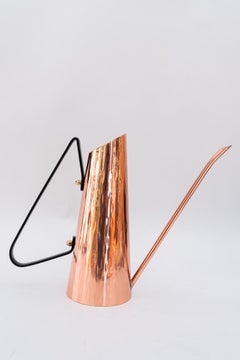 Art deco hammered copper/iron can vienna around 1920s