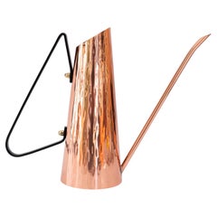 Art deco hammered copper/iron can vienna around 1920s