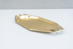 Art Deco Hammered Serving Plate Vienna, circa 1920s