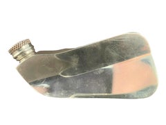 Art Deco Hand Crafted Pewter Golf Putter Flask
