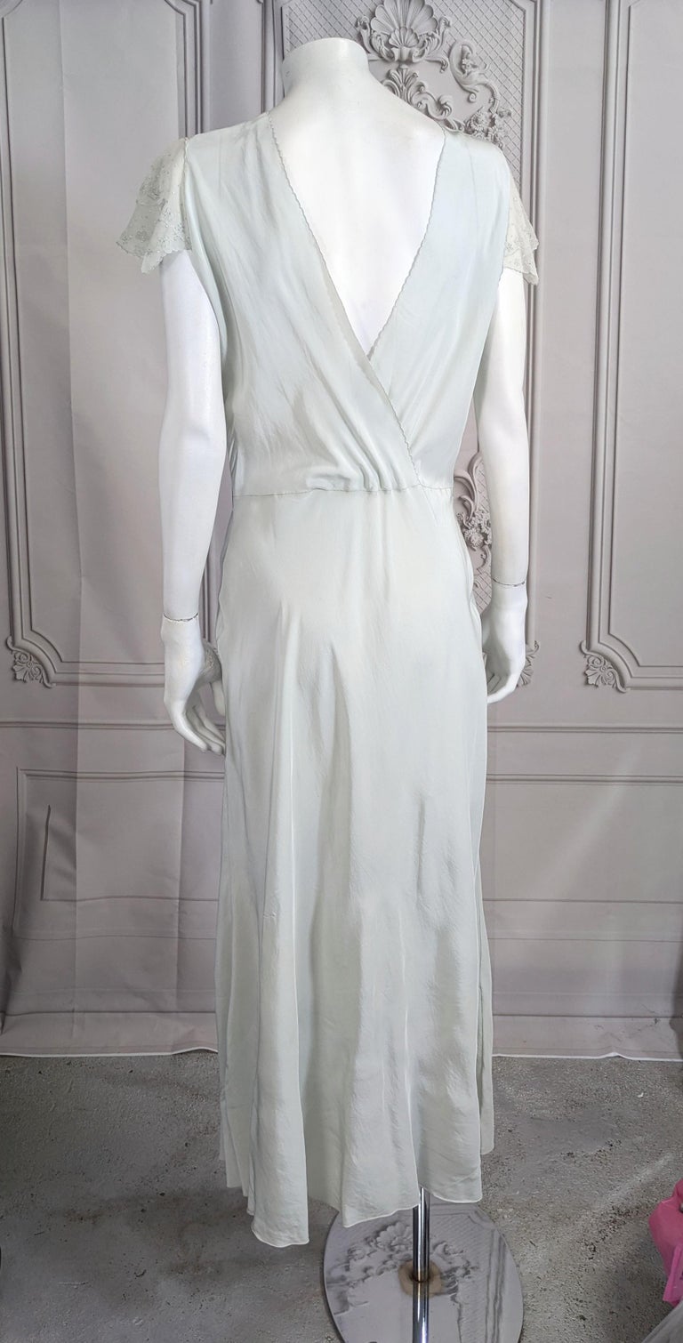 Antic Gold & Silver Hand-Embroidered Silk Chiffon Mini Dress