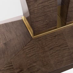 Art Deco Handcrafted Console 'Stanbury' in Macassar Ebony