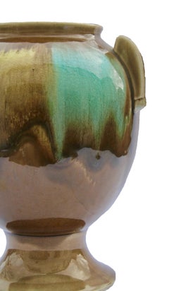 Fioriera Jardinière Art Deco realizzata e smaltata a mano, 1930, Belgio