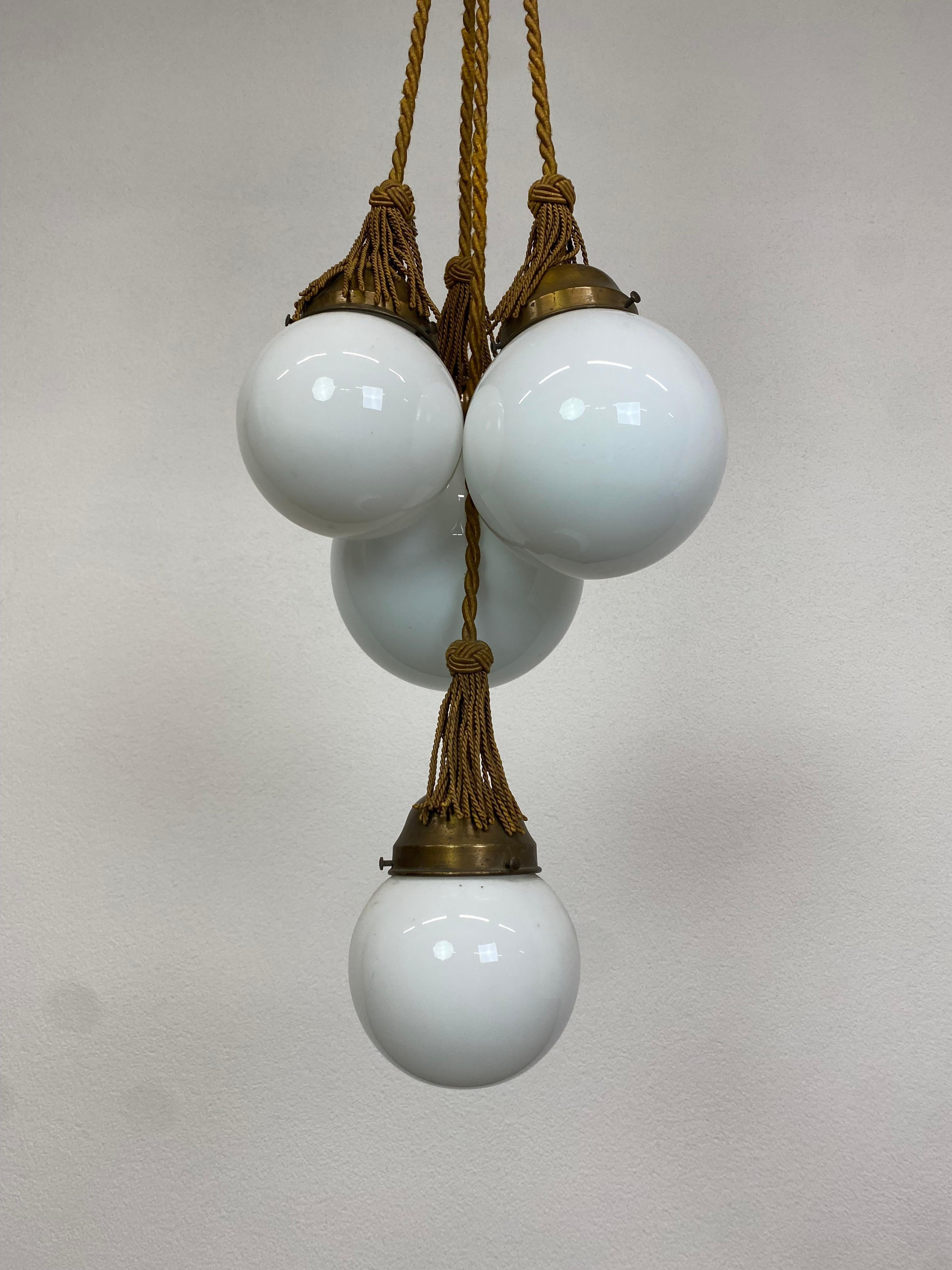 Art Deco Art deco hanging lamp For Sale