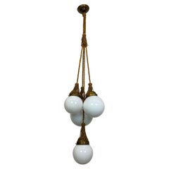 Art deco hanging lamp