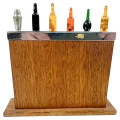Art Deco Harris Dunn Co. "Wonder Bar" Cocktail Pick Set