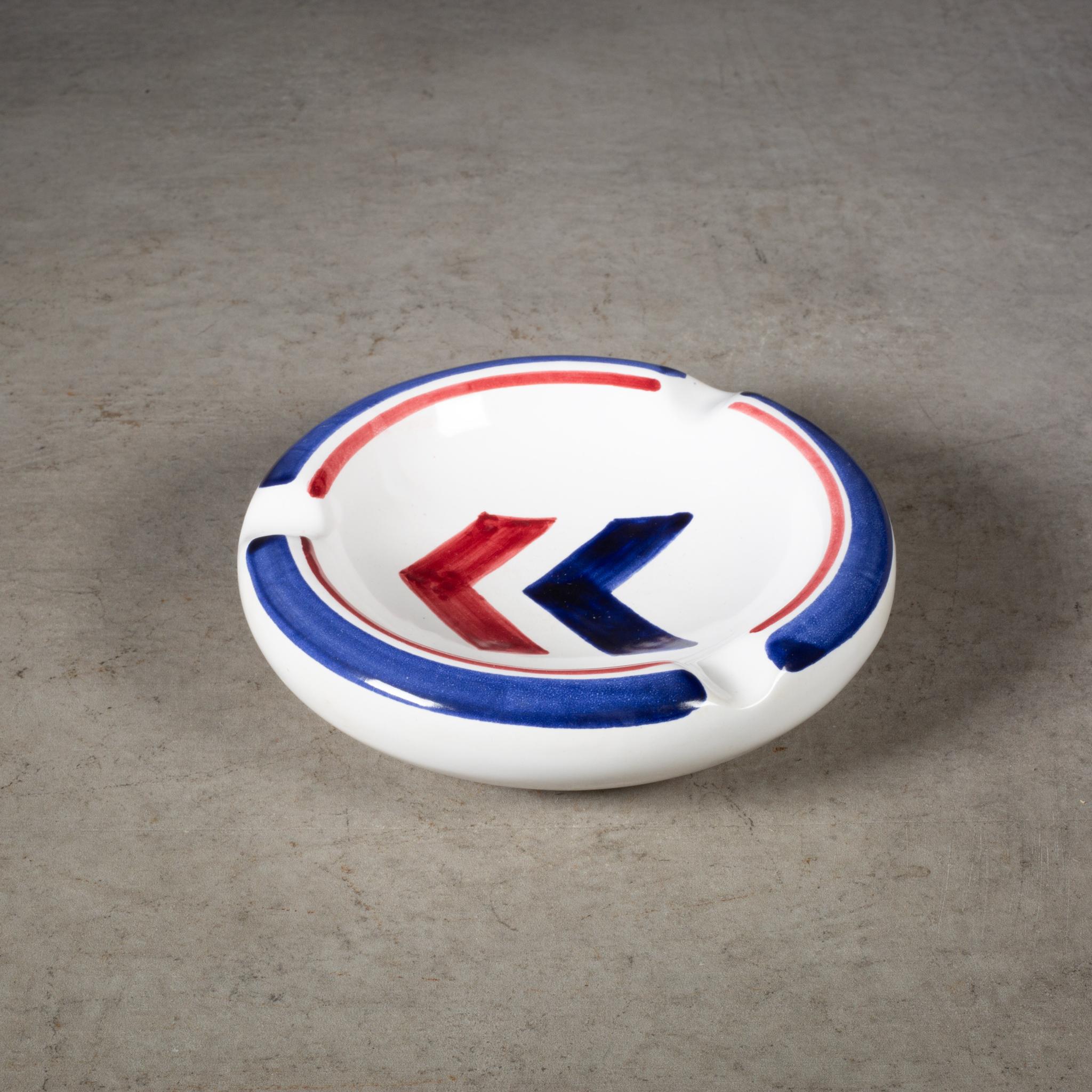 Art Deco HB Quimper Ashtrays, France c.1930-Two Available im Angebot