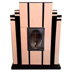 Art Deco Heater, Emulating a Fireplace, Miami, circa 1930