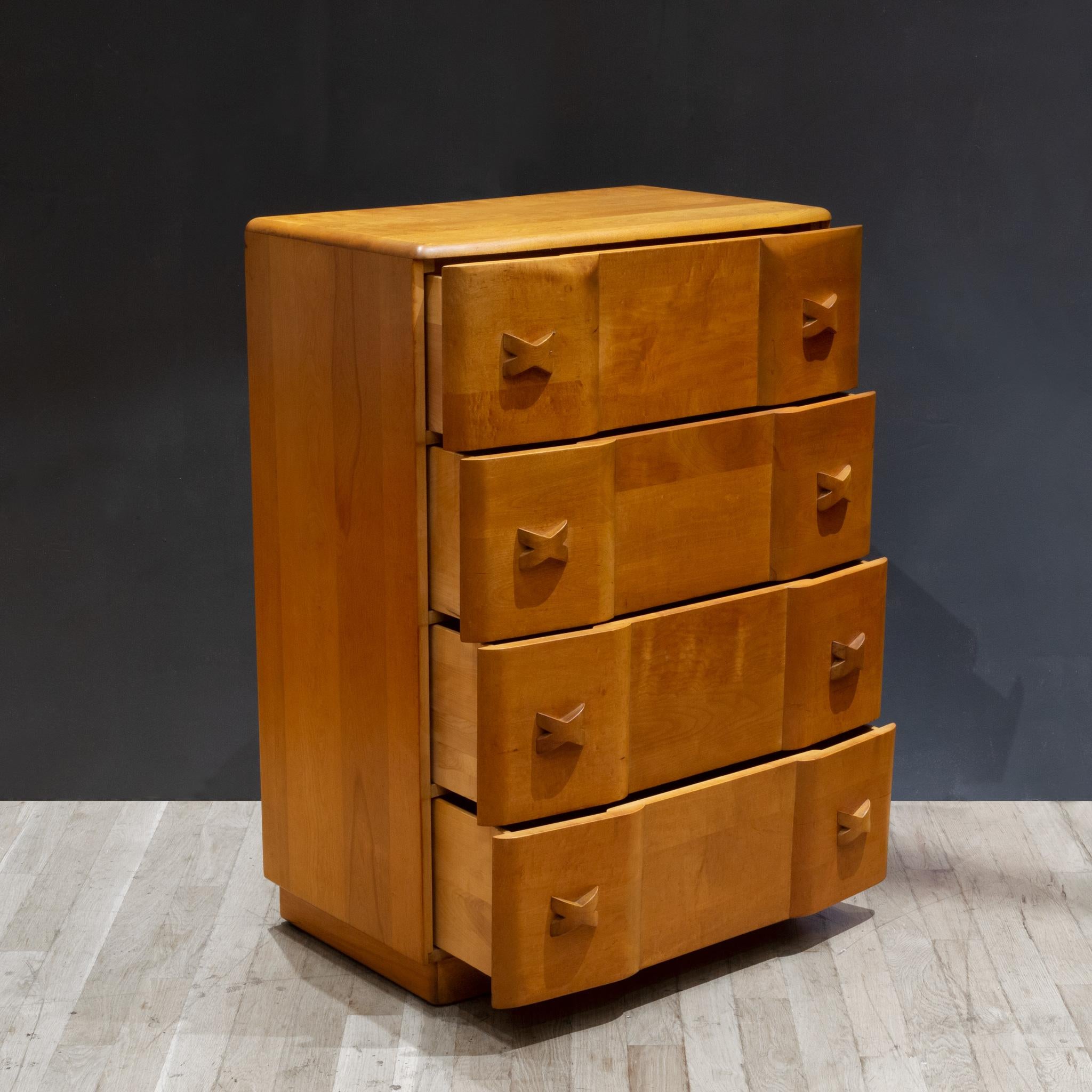 Art Deco Heywood Wakefield Rio Dresser c.1940 In Good Condition In San Francisco, CA