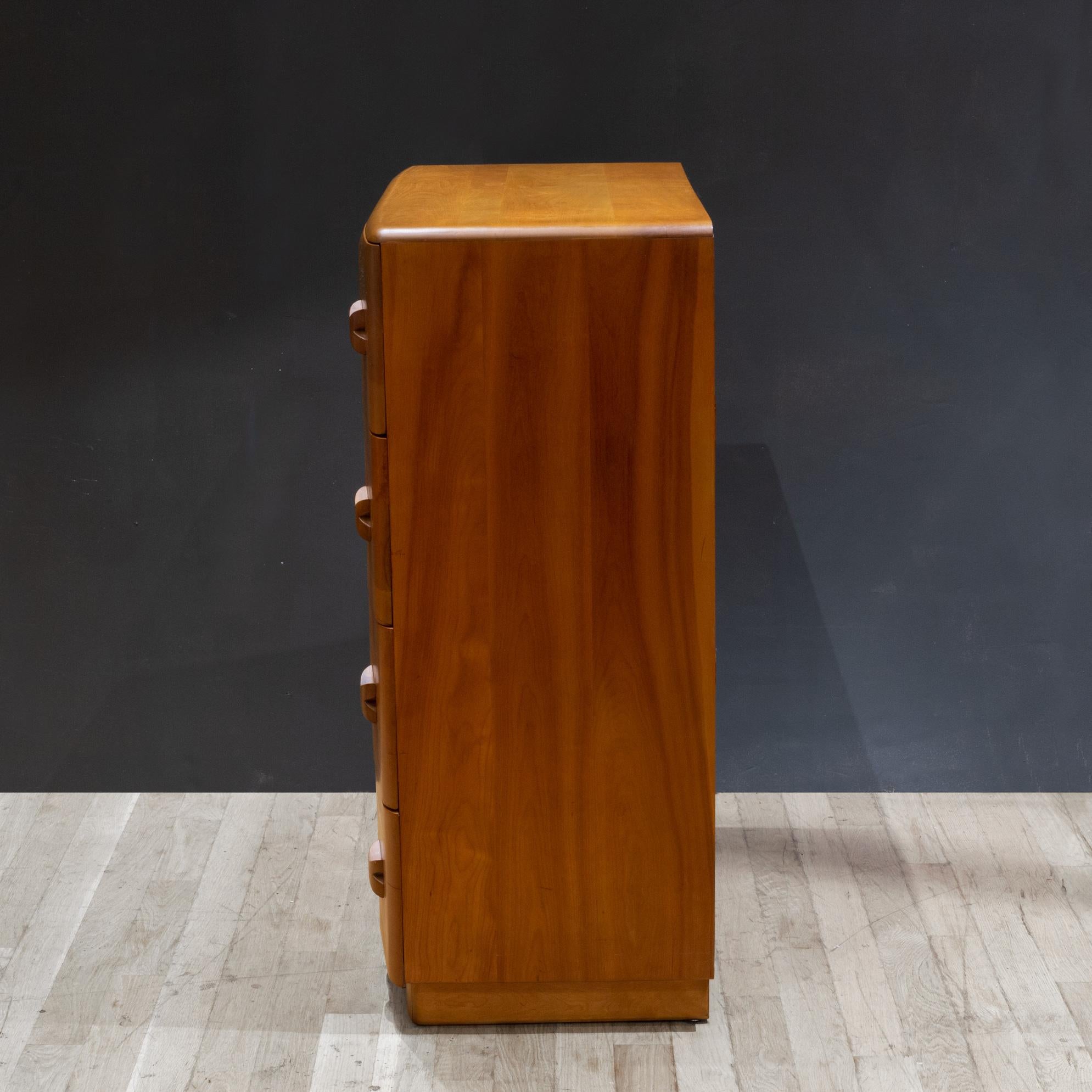 20th Century Art Deco Heywood Wakefield Rio Dresser c.1940