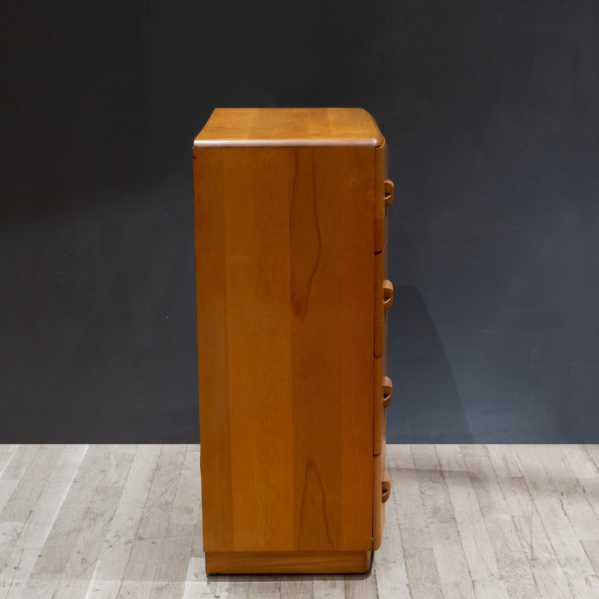 Brass Art Deco Heywood Wakefield Rio Dresser c.1940