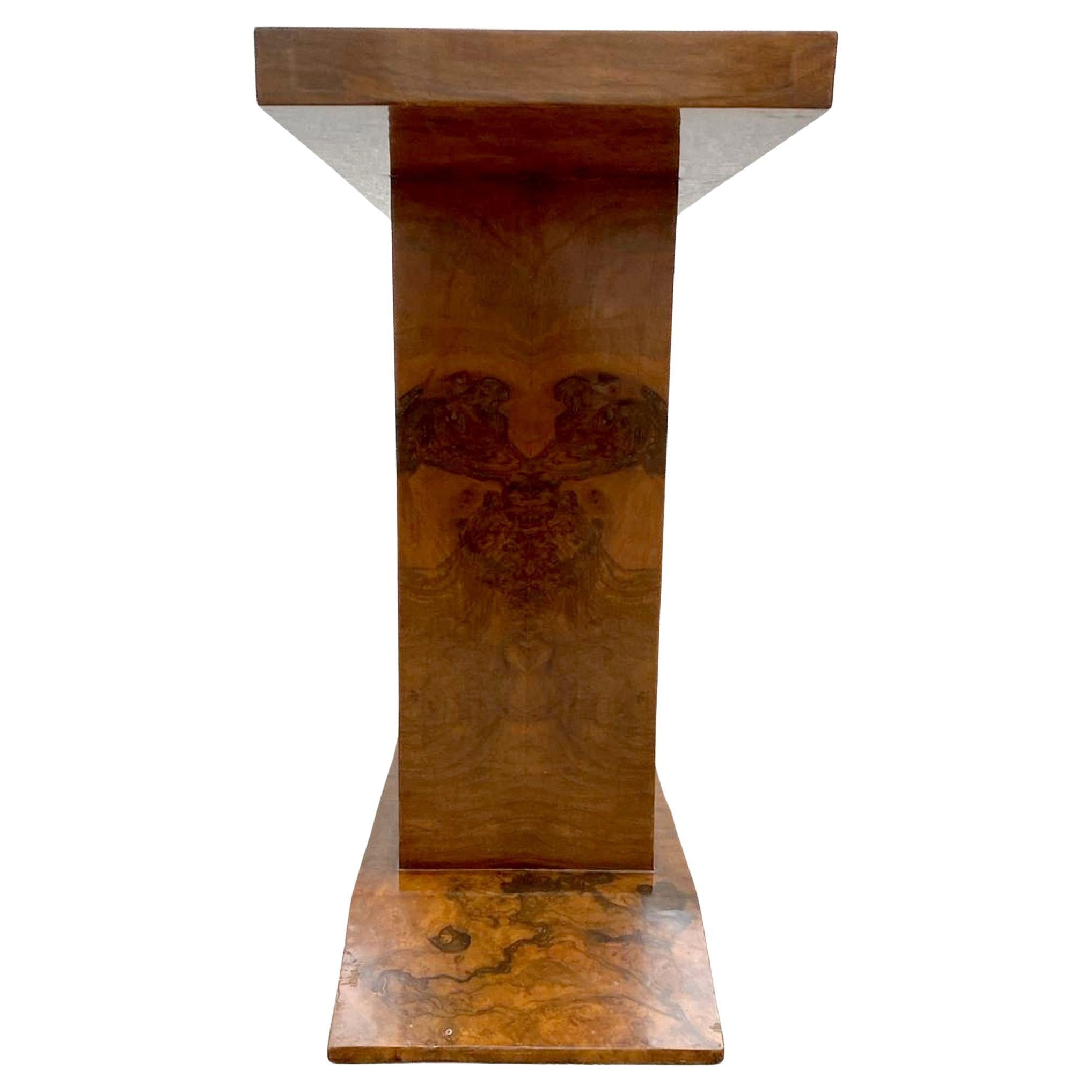 Art Deco High End Walnut Console-Side Table, French, c1930 For Sale 2