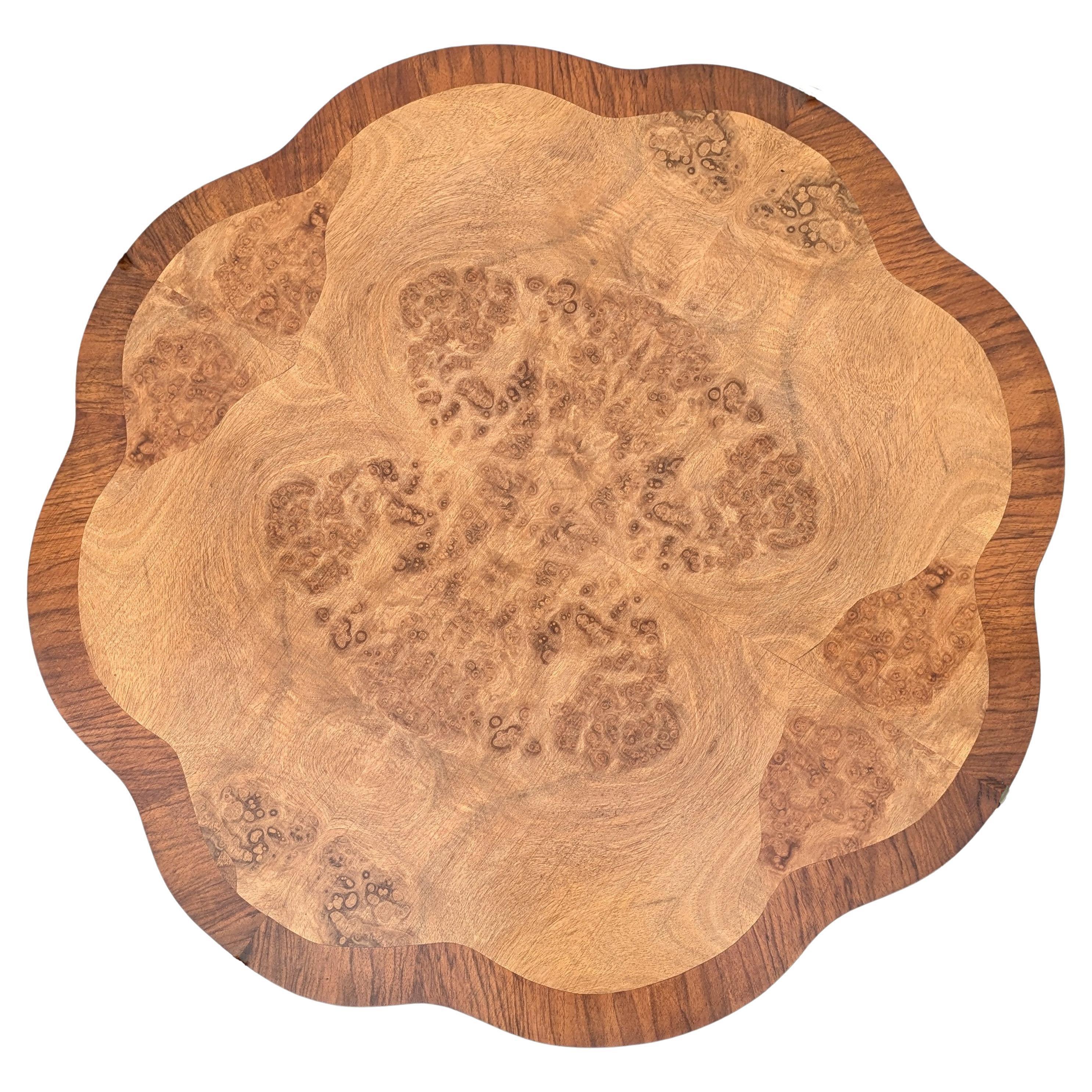Art Deco High Quality Walnut Nest of 5 Tables by Epstein, English, 1930 In Good Condition For Sale In Devon, England