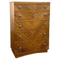 Art Deco highboy dresser