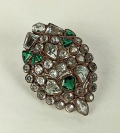 Art Deco Hobe Jeweled Clip