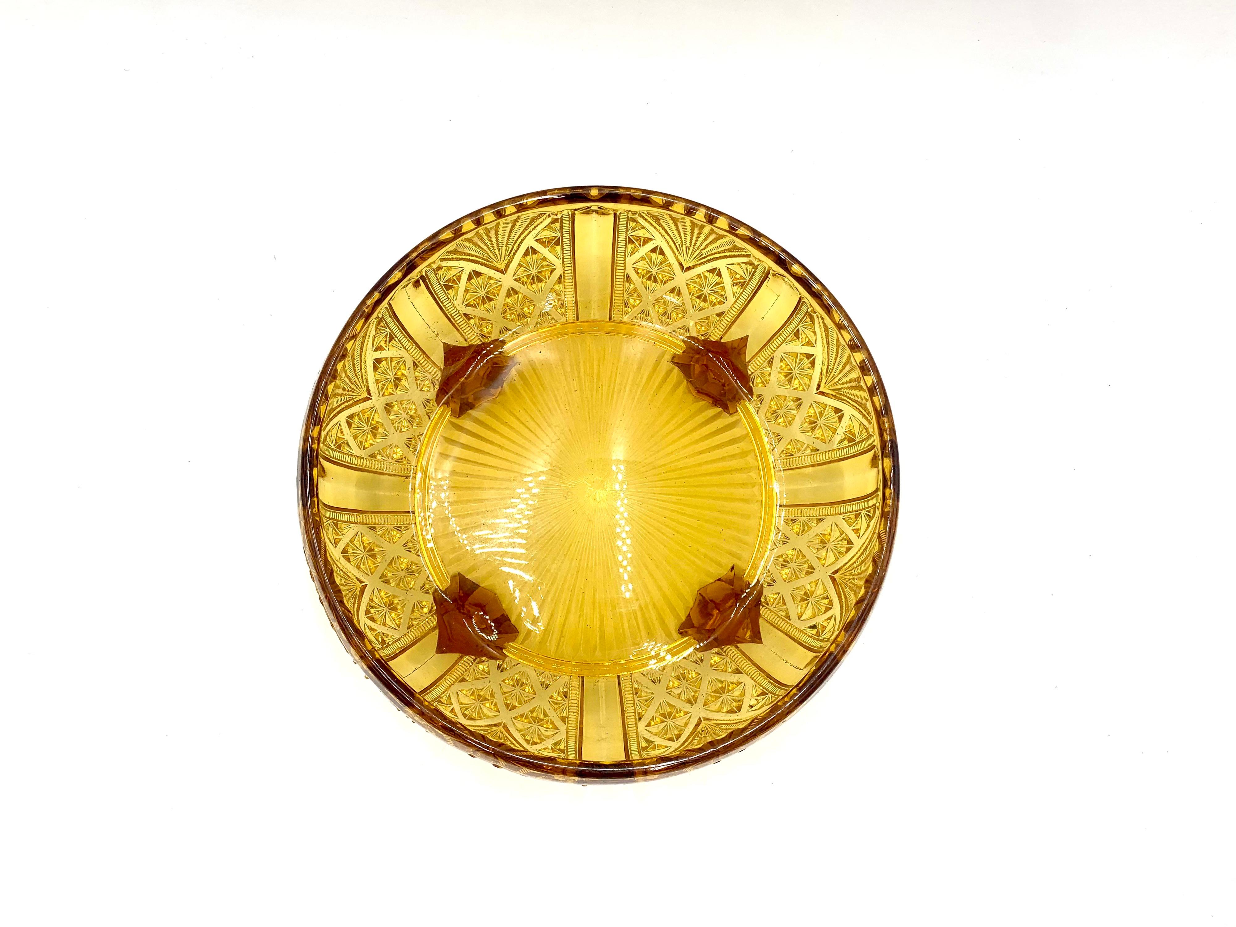 Mid-20th Century Art Deco Honey Bowl, 1930s