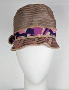 Art Deco Horsehair Cloche Hat