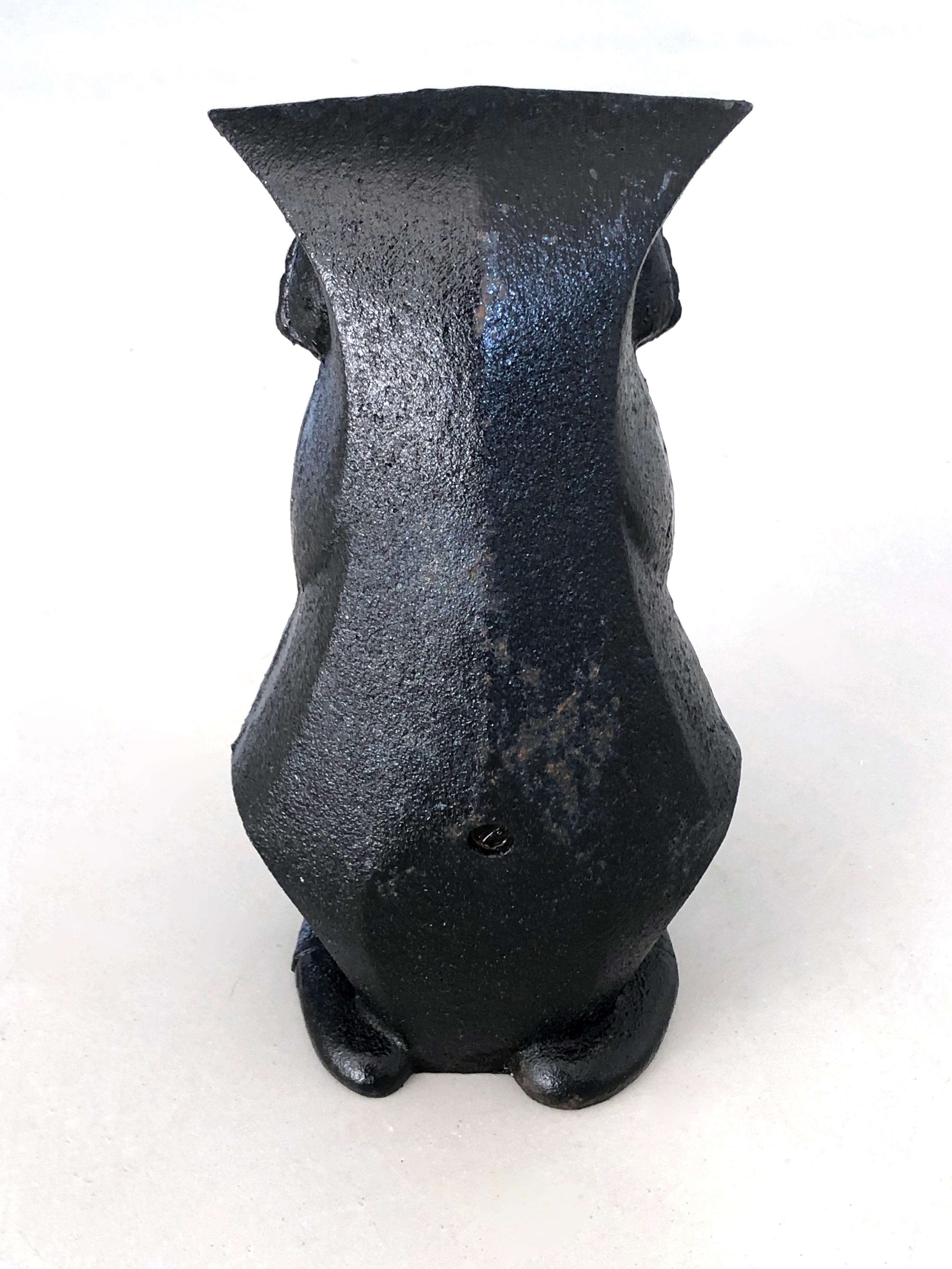 Iron Art deco Hubley Cat cast iron Doorstop