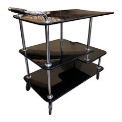 Art Deco Hungarian Bar Cart