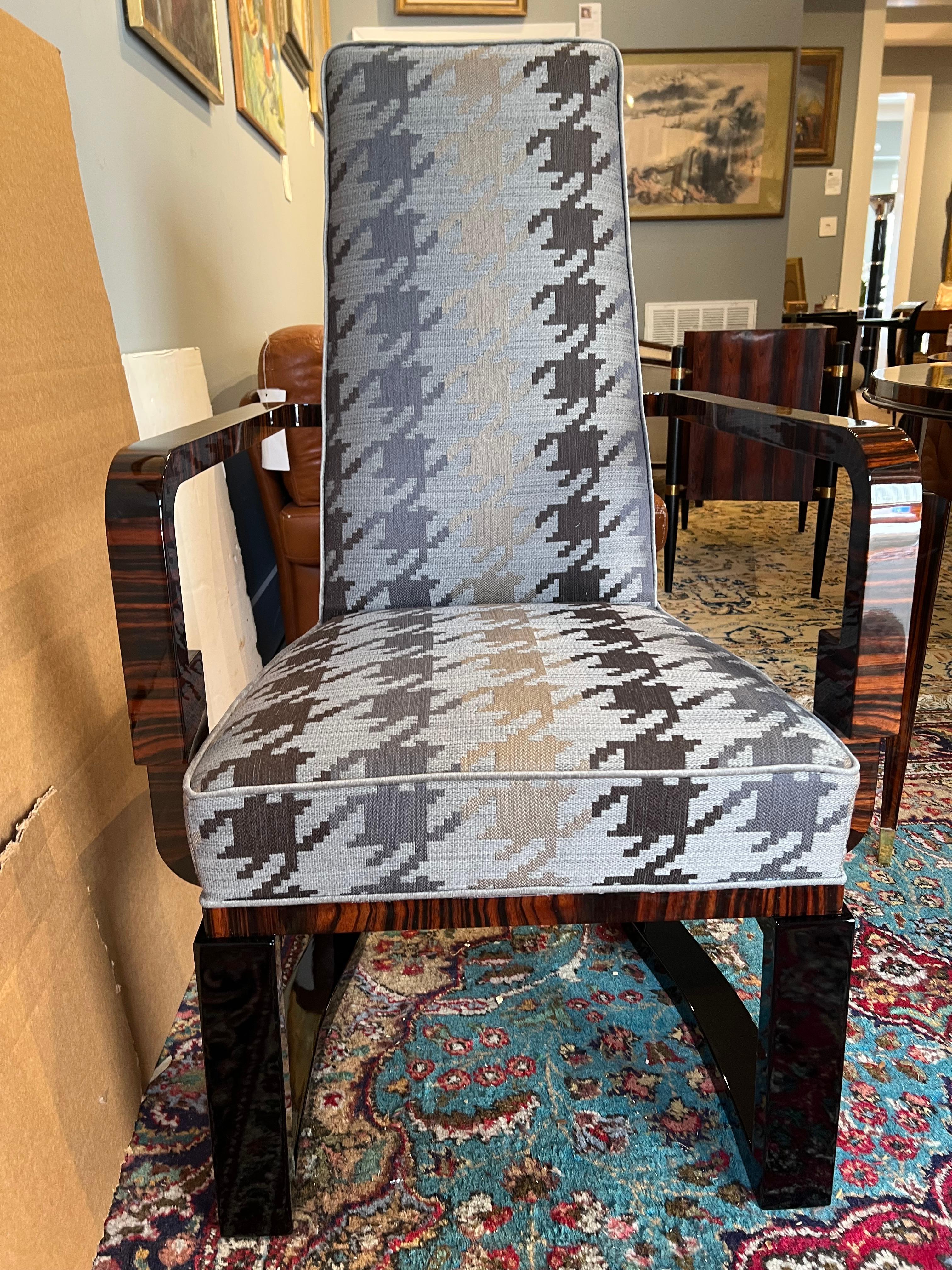 Chaise hongroise Art déco réalisée par Farkas Molnar en vente 1