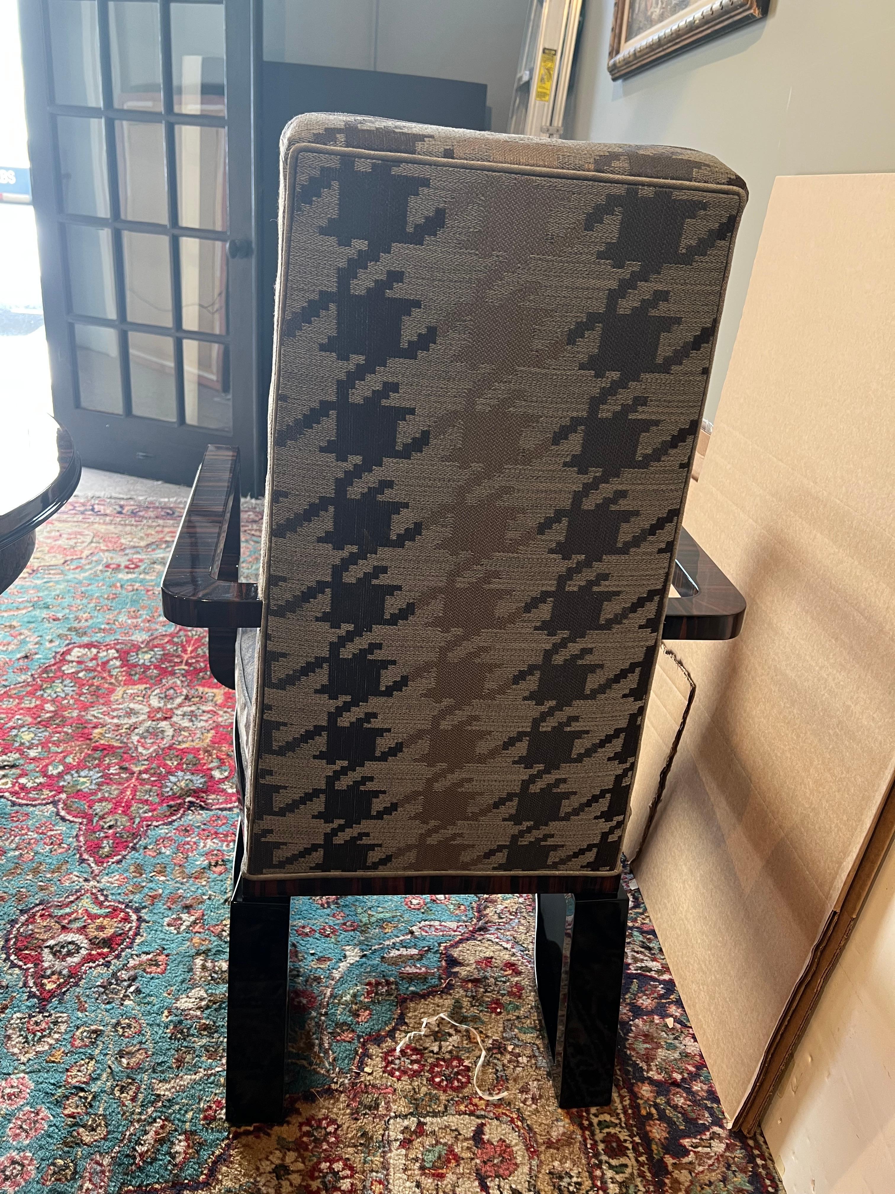 Chaise hongroise Art déco réalisée par Farkas Molnar en vente 2