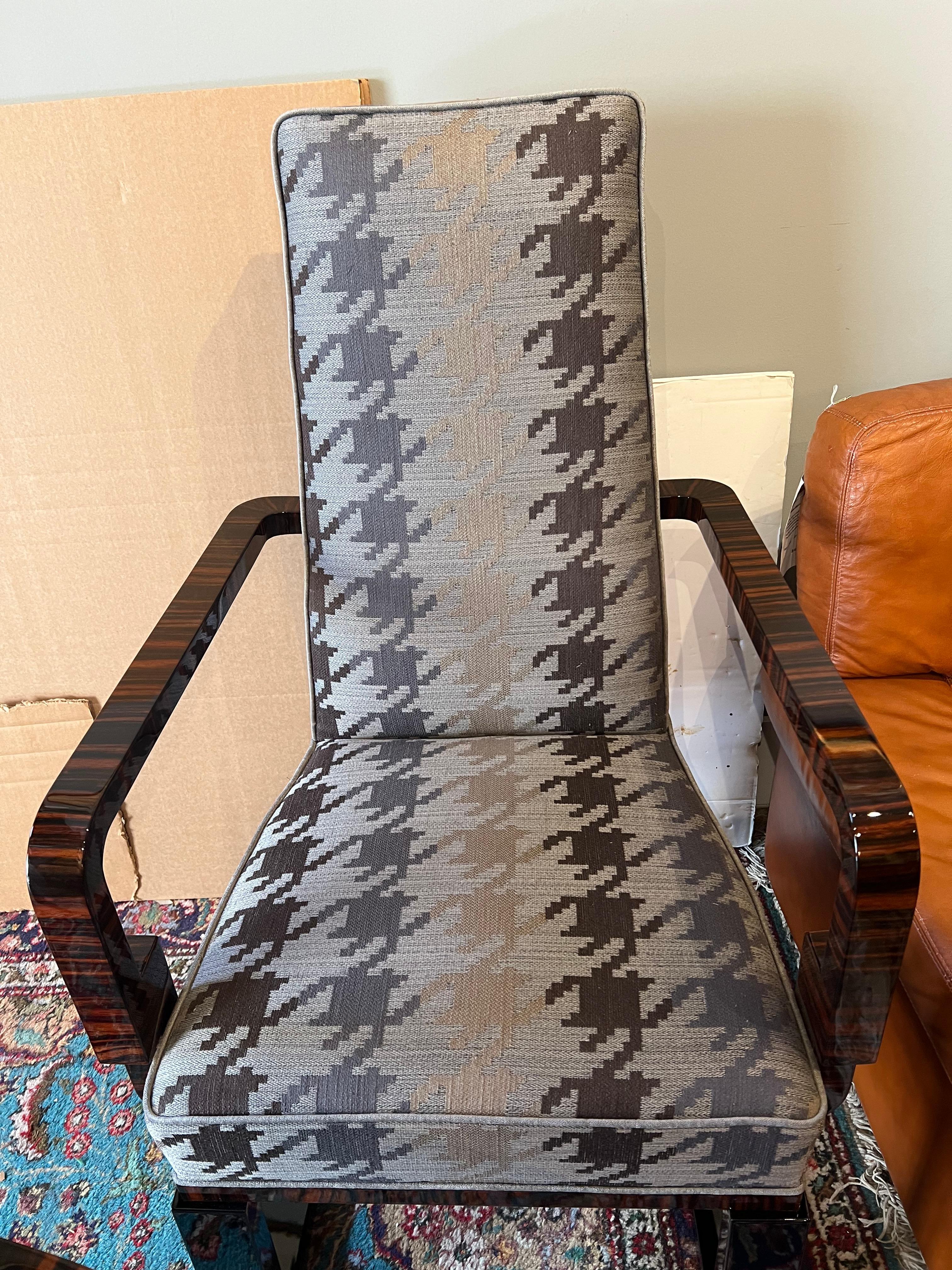 Chaise hongroise Art déco réalisée par Farkas Molnar en vente 3