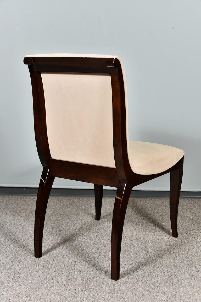 Art Deco Hungarian Office Chair in Walnut im Zustand „Gut“ in Houston, TX