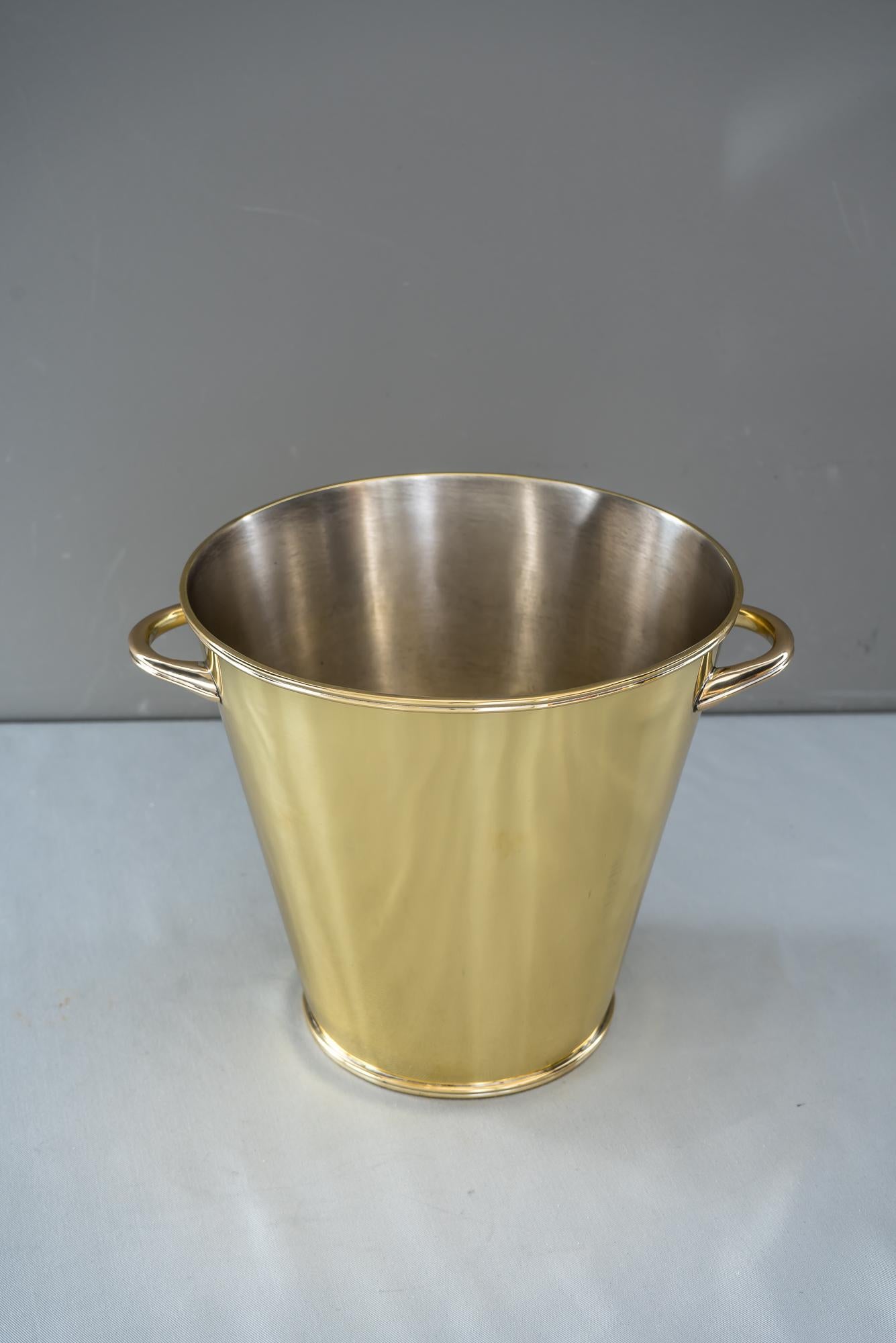 Art Deco Ice Bucket on Stand vienna circa 1920s 8