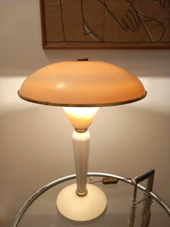 Große Art-Déco-Schreibtischlampe aus Bakelit von Eileen Gray, Frankreich, um 1930