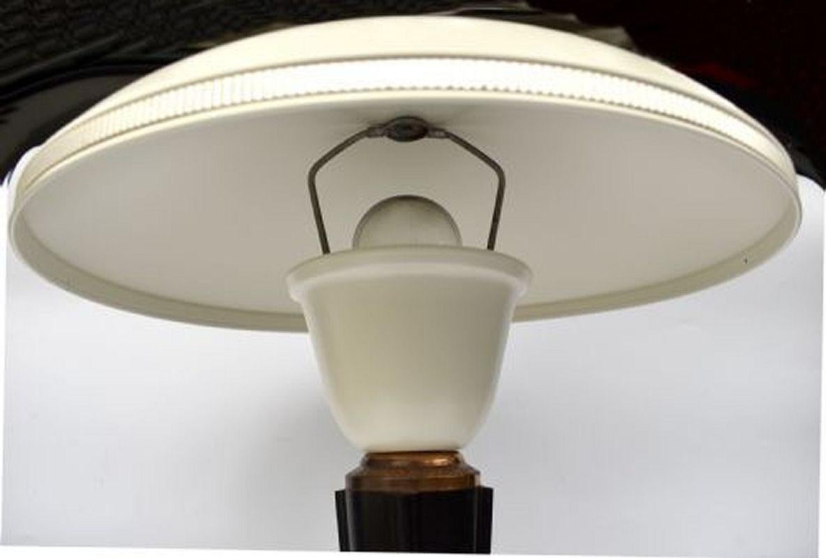 20th Century Art Deco Iconic Large Bakelite Desk Table Lamp by Eileen Gray, France, C1930