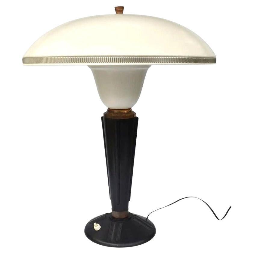 Art Deco Iconic Large Bakelite Desk Table Lamp by Eileen Gray, France, C1930