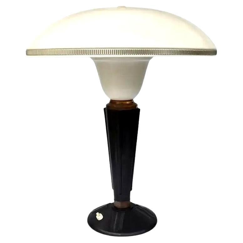 Art Deco Iconic Large Bakelite Desk Table Lamp by Eileen Gray, France, C1930 For Sale