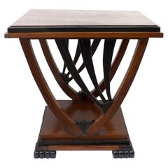Art Deco Iconic 'Sunburst' Occasional Table, English, circa 1930