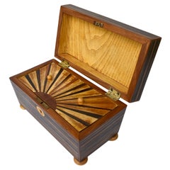 Art Deco Iconic 'Sunray' Box, England, Circa 1930
