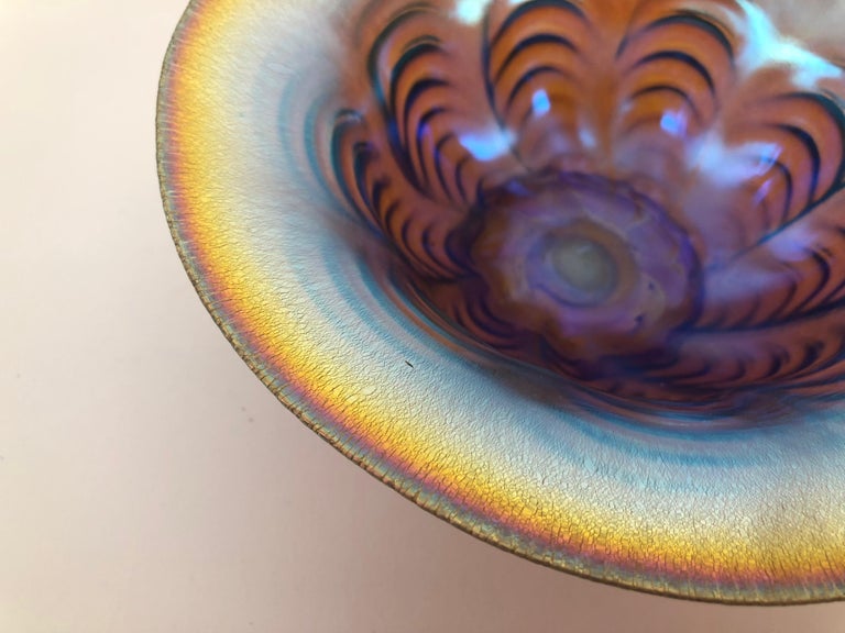 Art Deco, Ikora Glass Bowl 1925 by WMF For Sale at 1stDibs