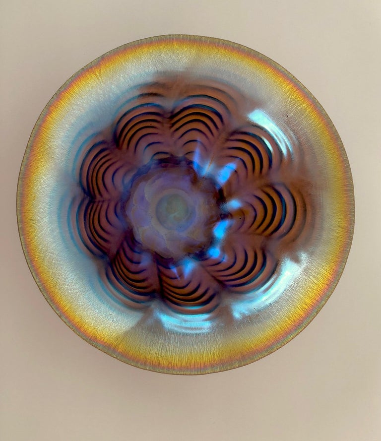 Art Deco, Ikora Glass Bowl 1925 by WMF For Sale at 1stDibs