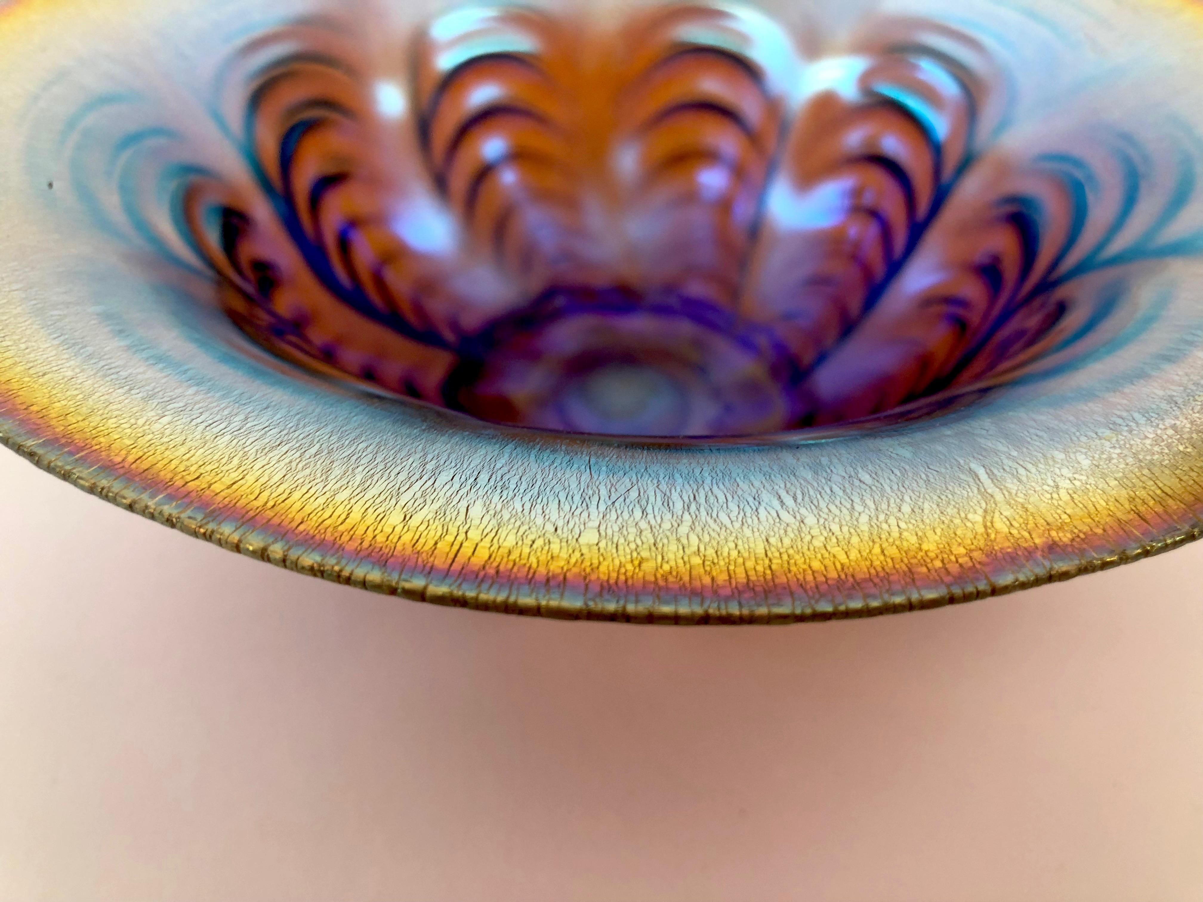 Art Deco, Ikora Glass Bowl 1925 by WMF For Sale 3