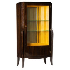 Art Deco Illuminated Display Cabinet, 1920, France