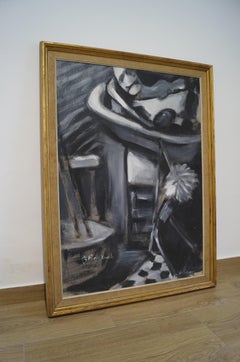 Bild im Art déco-Stil  B. Renkowski