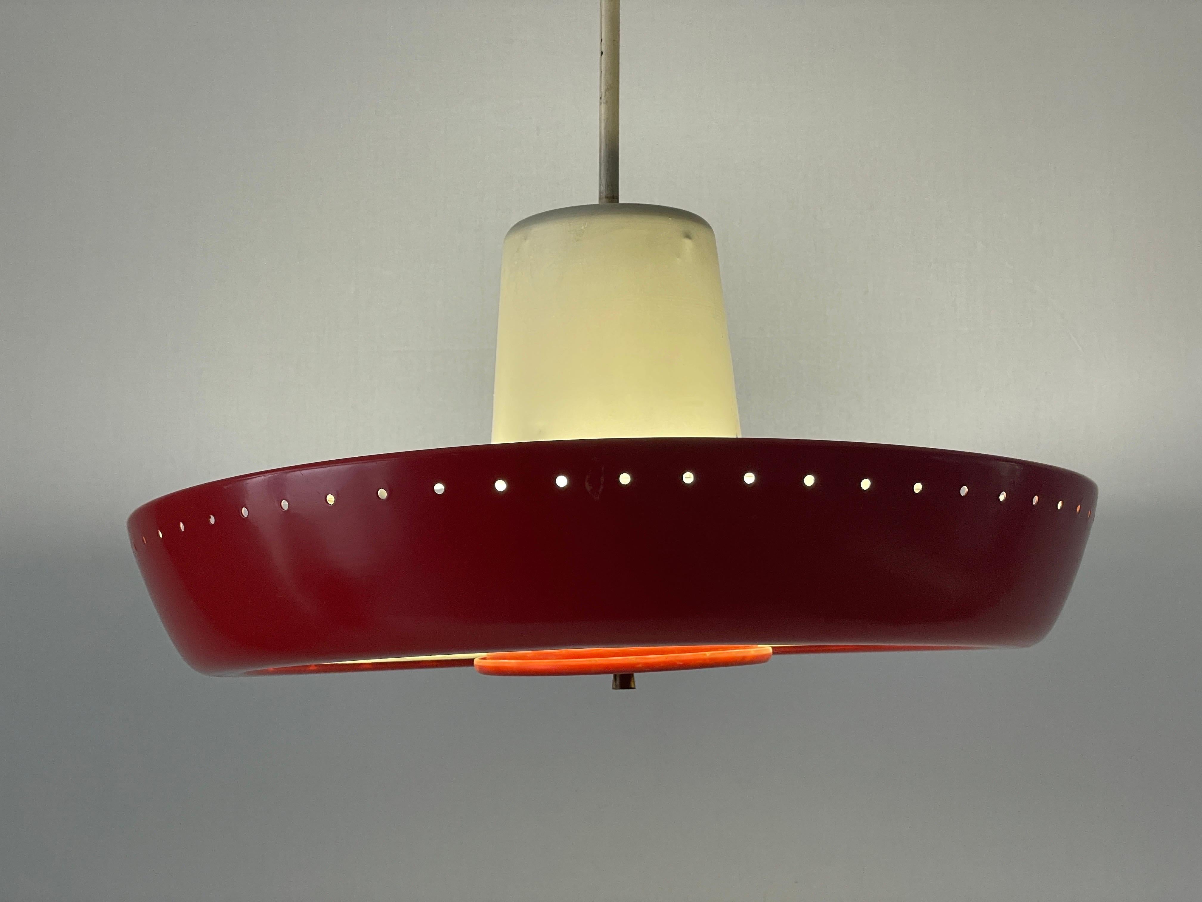 Art Deco Industrial Cinema Ceiling Lamp, 1940s, Germany For Sale 5