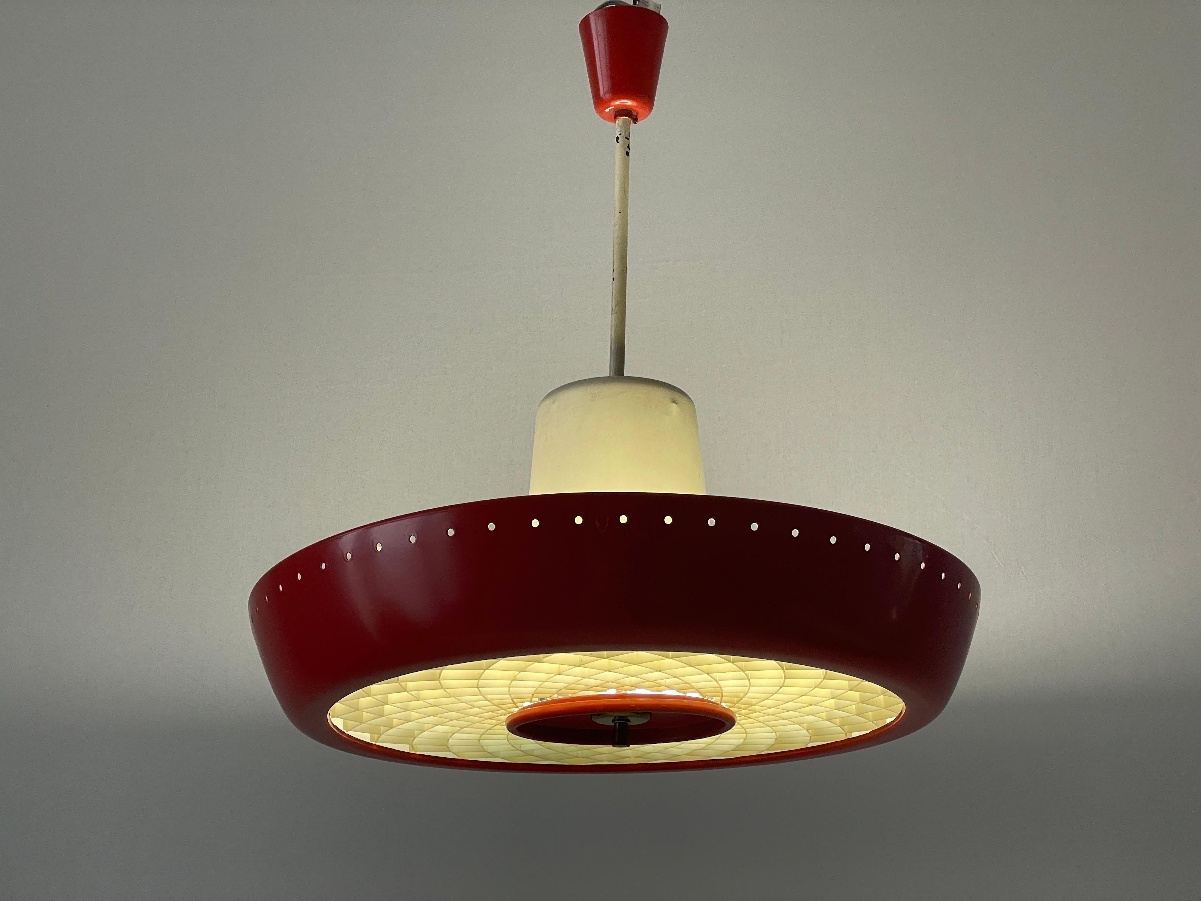 Art Deco Industrial Cinema Ceiling Lamp, 1940s, Germany For Sale 7