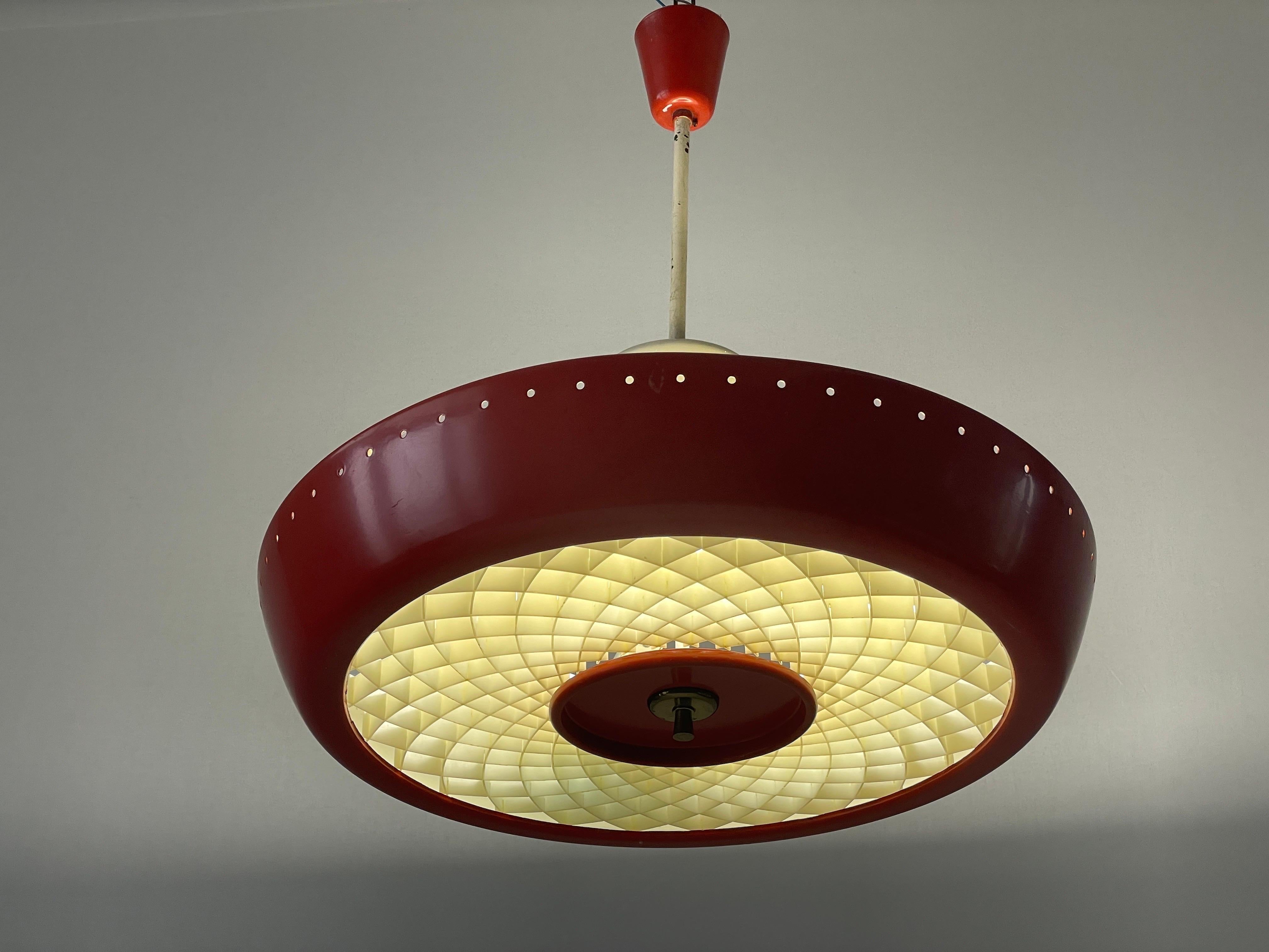 Art Deco Industrial Cinema Ceiling Lamp, 1940s, Germany For Sale 8