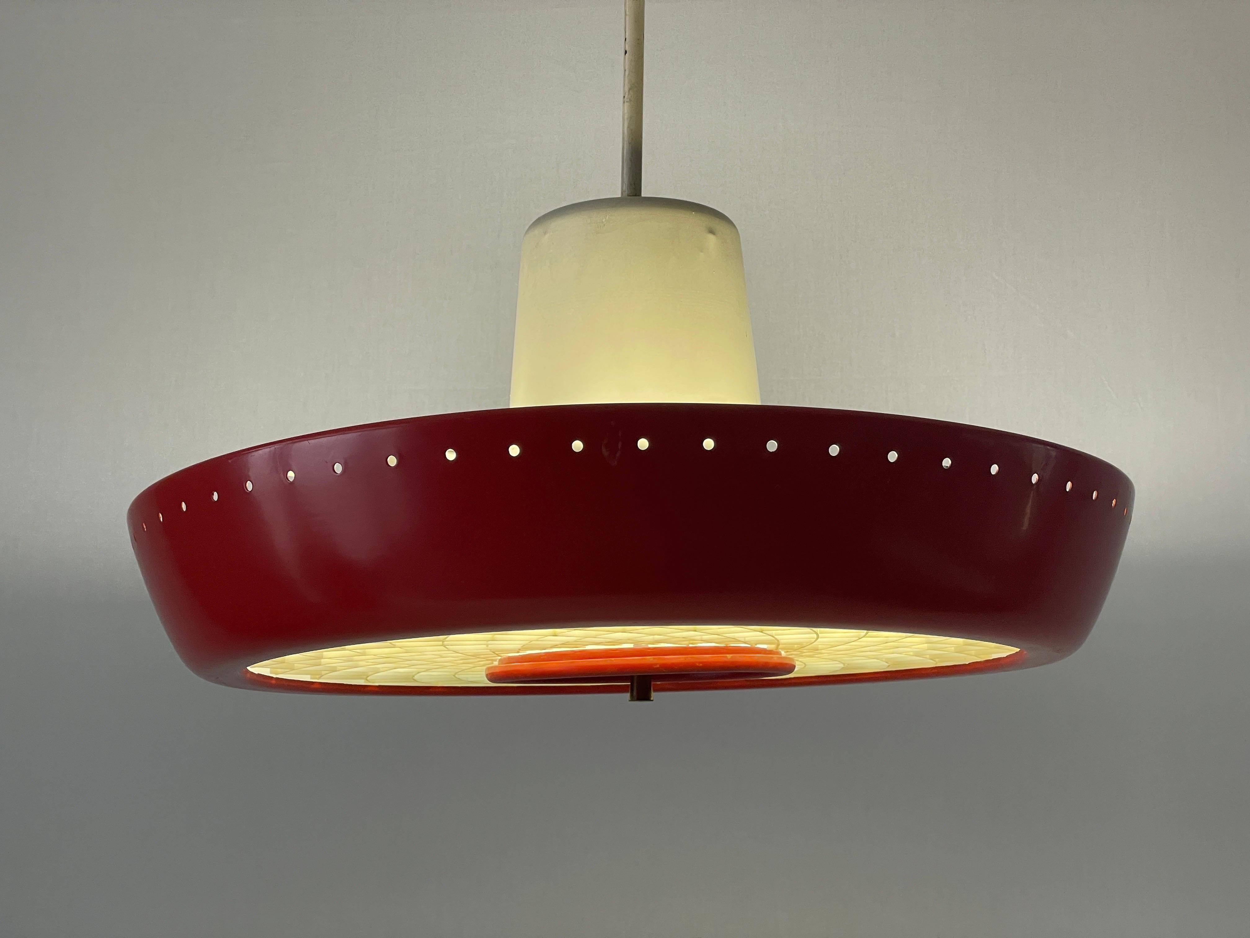 Art Deco Industrial Cinema Ceiling Lamp, 1940s, Germany For Sale 11