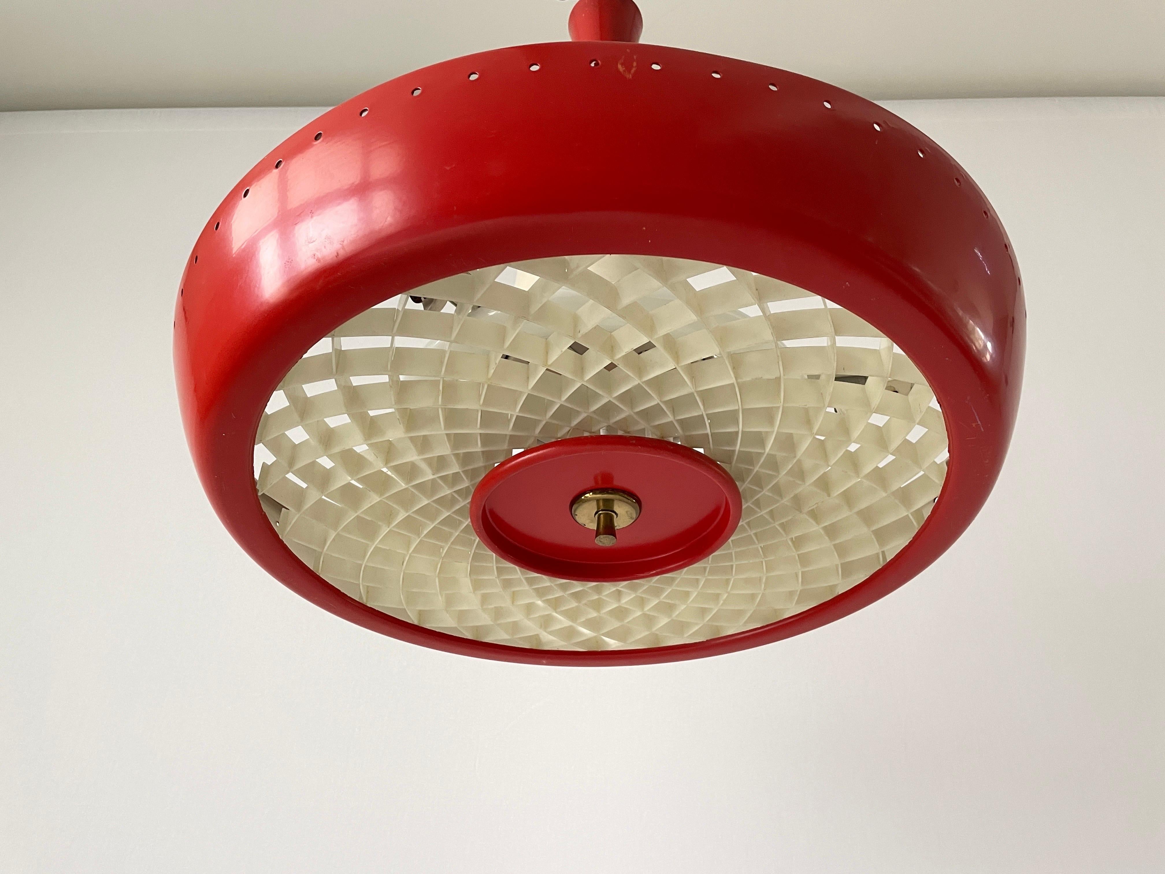 Mid-20th Century Art Deco Industrial Cinema Ceiling Lamp, 1940s, Germany For Sale
