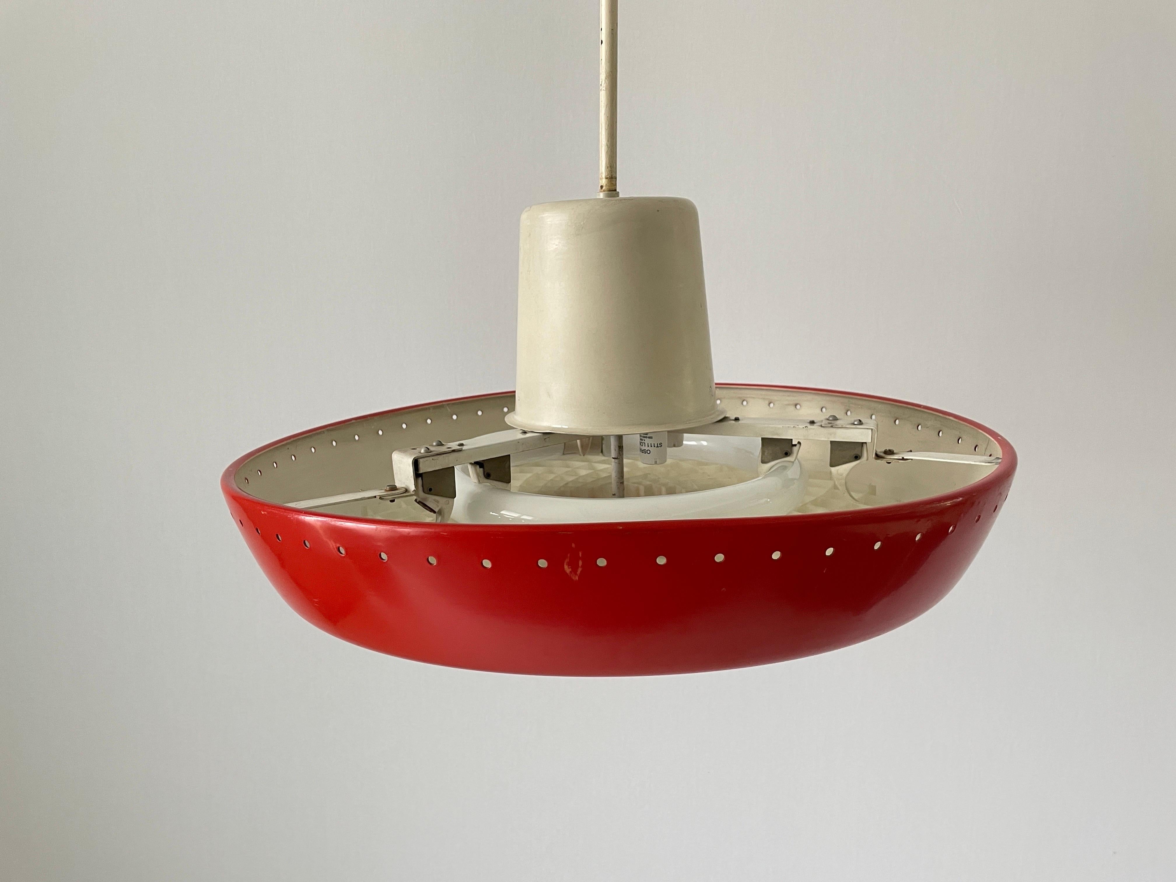 Art Deco Industrial Cinema Ceiling Lamp, 1940s, Germany For Sale 1